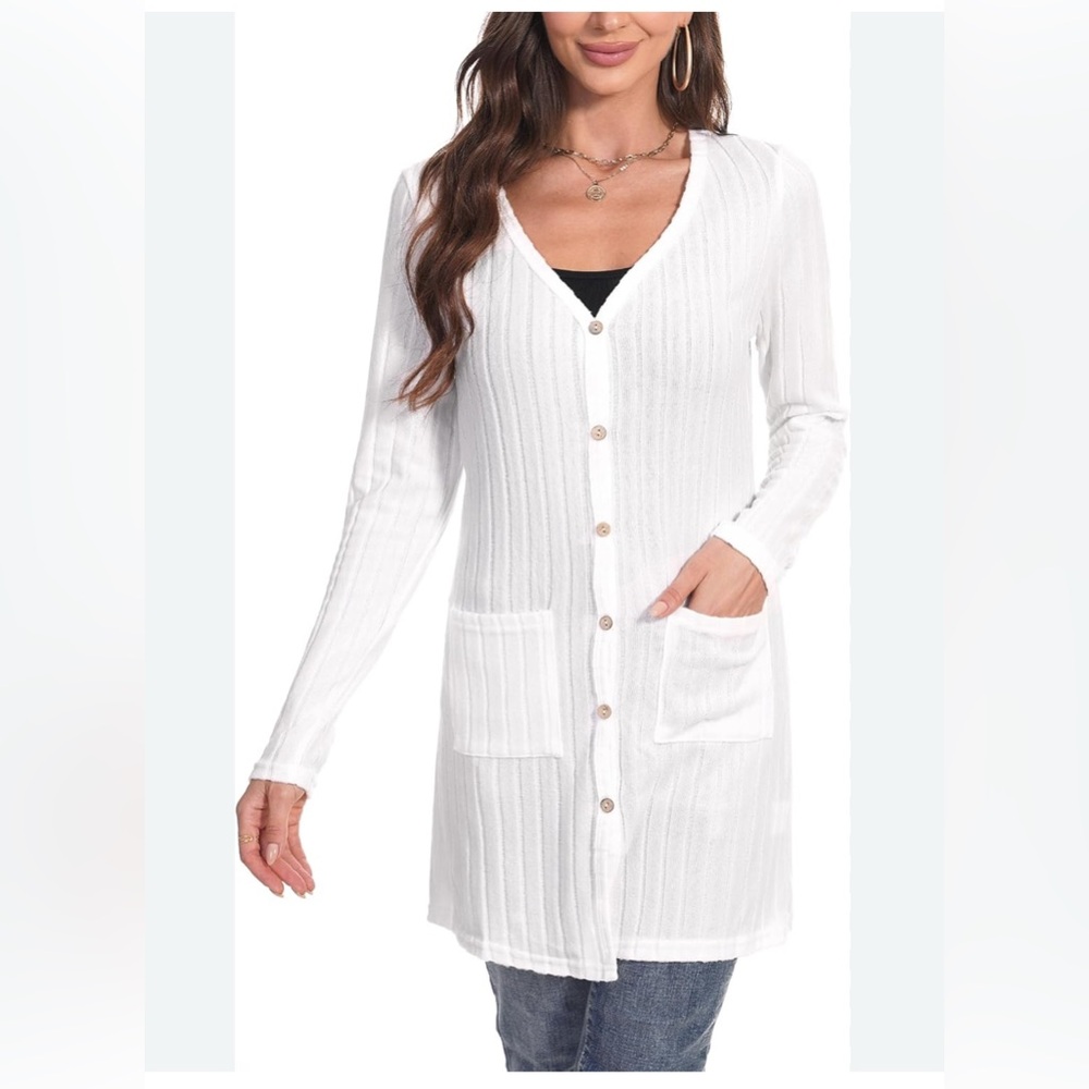 Women's White Sweater